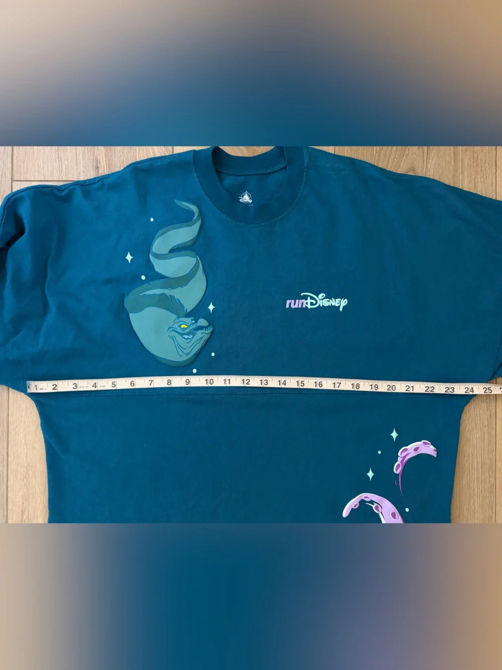 runDisney 2021 Ursula Wickedly Delicious Spirit Jersey EUC